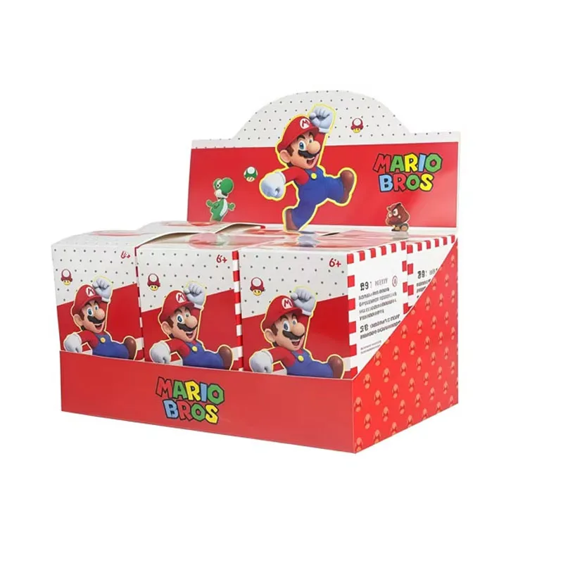 Коллекционные фигурки Bandai Hot Super Mario Bros: Луиджи, Йоши, Марио — креативные аниме-игрушки для подарка на Рождество (art.: 3920daea23afa) - 3920daea23afa