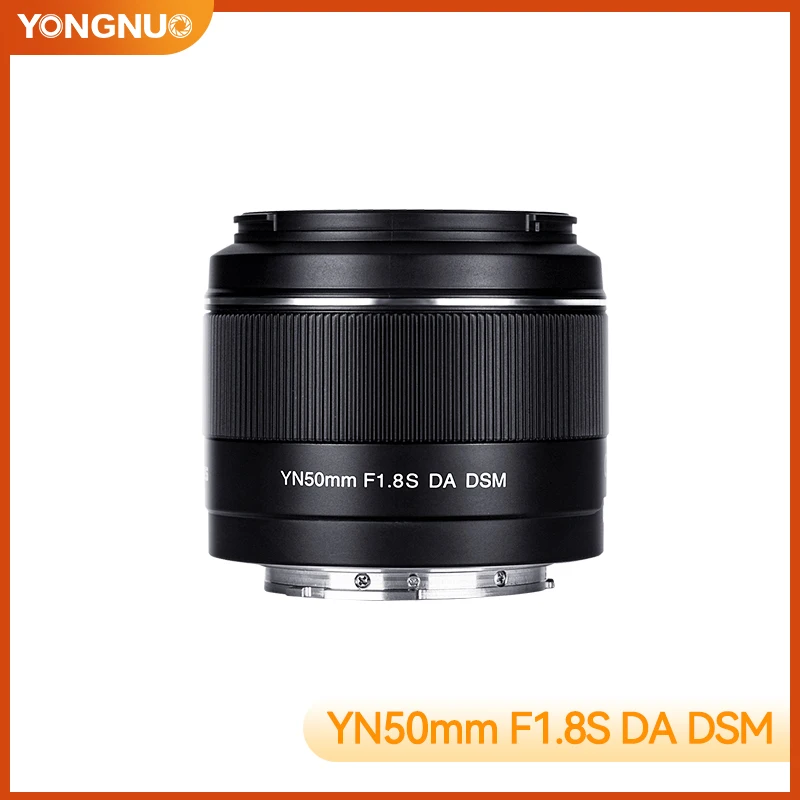 

Yongnuo YN50mm F1.8S DA DSM For Sony APS-C APC-C AF/MF Format A6400 Micro Single E Mouth Automatic 50mm 1.8 Lens With USB