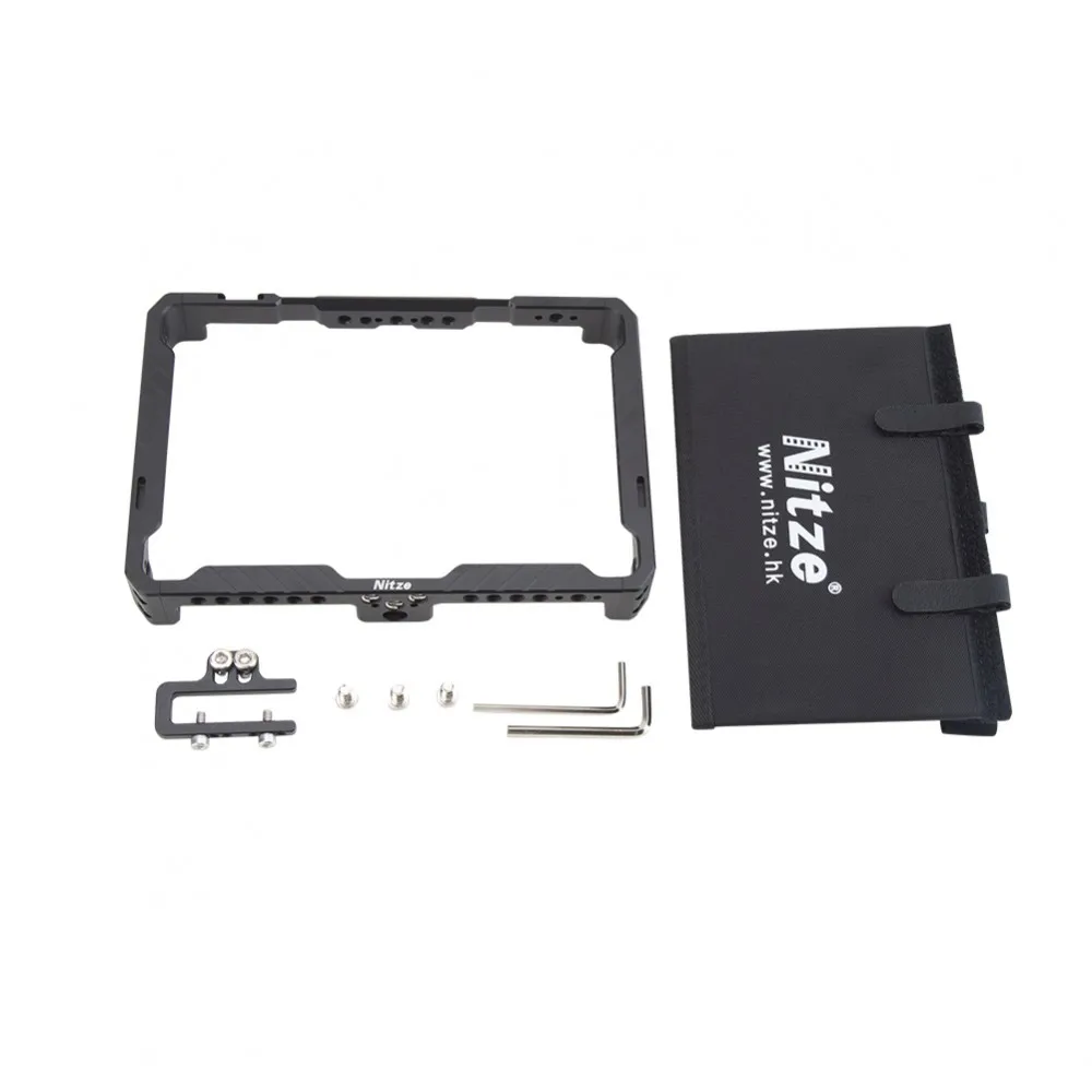 Клетка монитора Nitze для Feelworld Lut7S  LUT7 PRO  LUT7S PRO 7 дюймов с PE21 HDMI-совместимым кабельным зажимом LS7-A SUNHOOD JTP2-LU (art.: 3920ca8a1de81) - 3920ca8a1de81