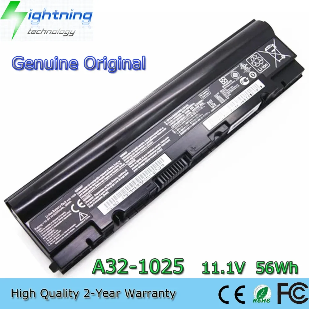 Новый оригинальный аккумулятор для ноутбука A32-1025 10 8 В 5200 мАч Asus Eee PC 1025C 1225 1225B 1225C