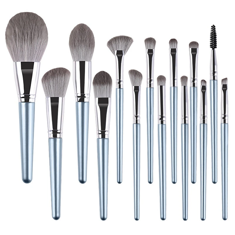 

Eye Makeup Brushes Powder Brush 14Pcs Makeup Brushes Set Professional Foundation Blending Eyebrow Brush Cosmetic Tool