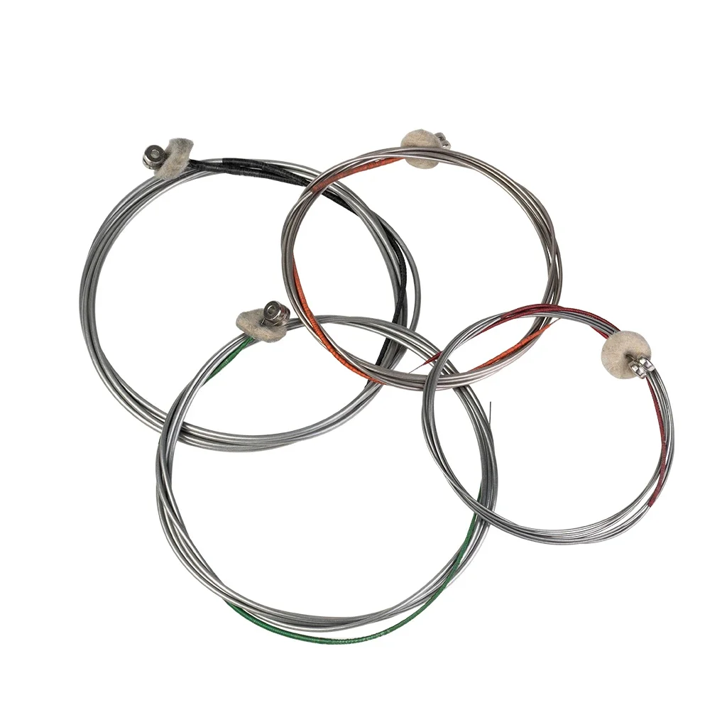 Полный набор струн для двойного баса LOOK (G-D-A-E) Струны Стальной сердечник