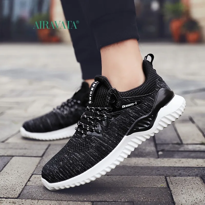 men's sneakers running shoes comfortable breathable tennis footwears platform lace-up inceasing height  zapatillas de deporte