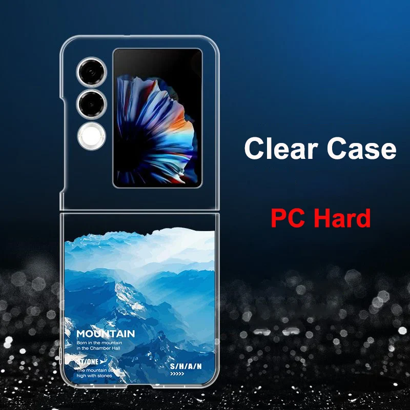 Фото Для Nubia Flip2 5G Усиленные углы Мягкий противоударный чехол из ТПУ с подушкой безопасности для Nubia Flip 2 HD Окрашенный чехол для ZTE Libero Flip 2 №1