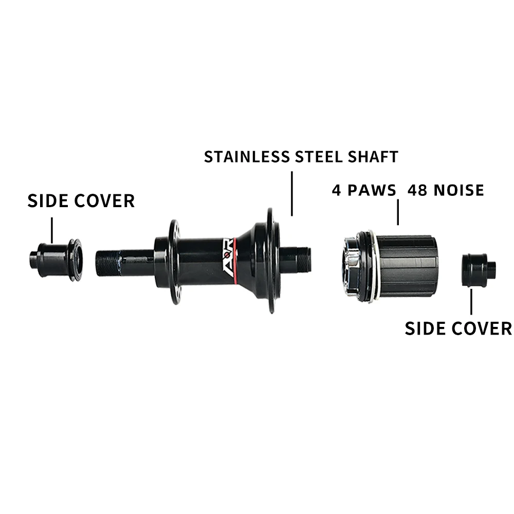 Сверхлегкая ступица для шоссейного велосипеда из алюминиевого сплава бренд VSTEO 24