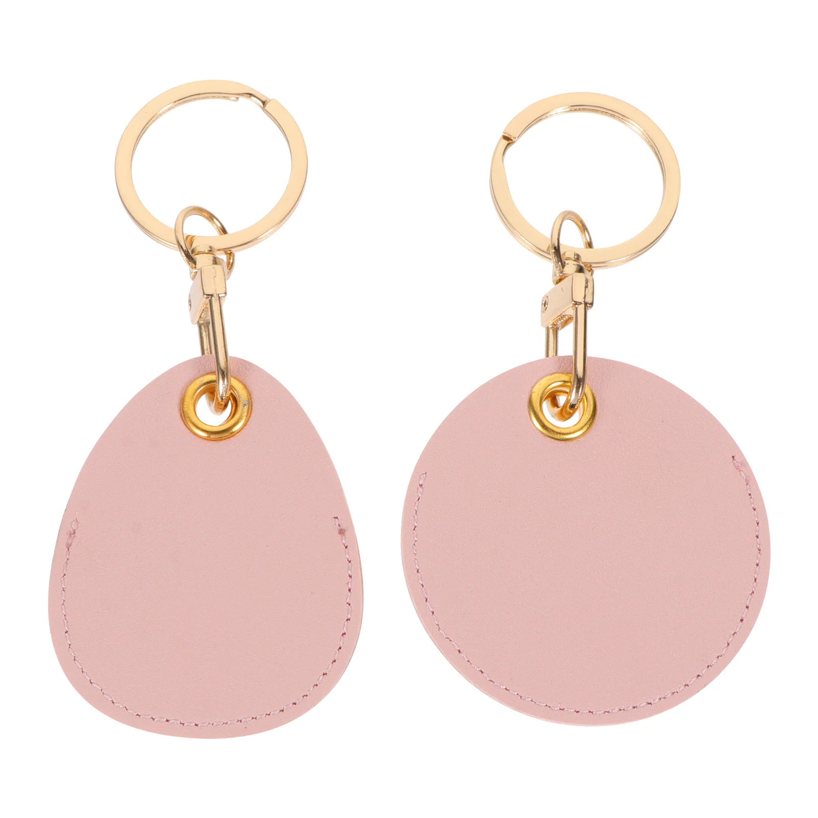 

2Pcs Tag Protective Cover Practical Tag Bag Keychain Pendent