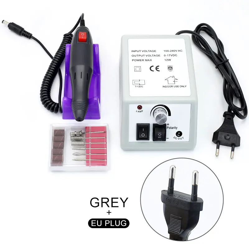 

NAILCO Nail Polishing Machine Nail Drill Electric Apparatus For Manicure Milling Cutter Drill Bit Gel Cuticle Remover Pedicure