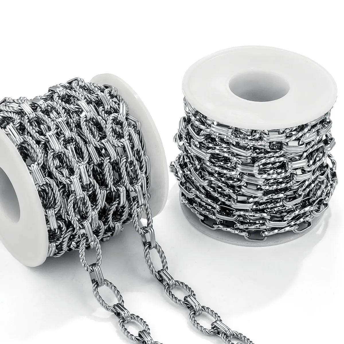 1 м новая высококачественная толстая цепочка из нержавеющей стали мульти-стиль