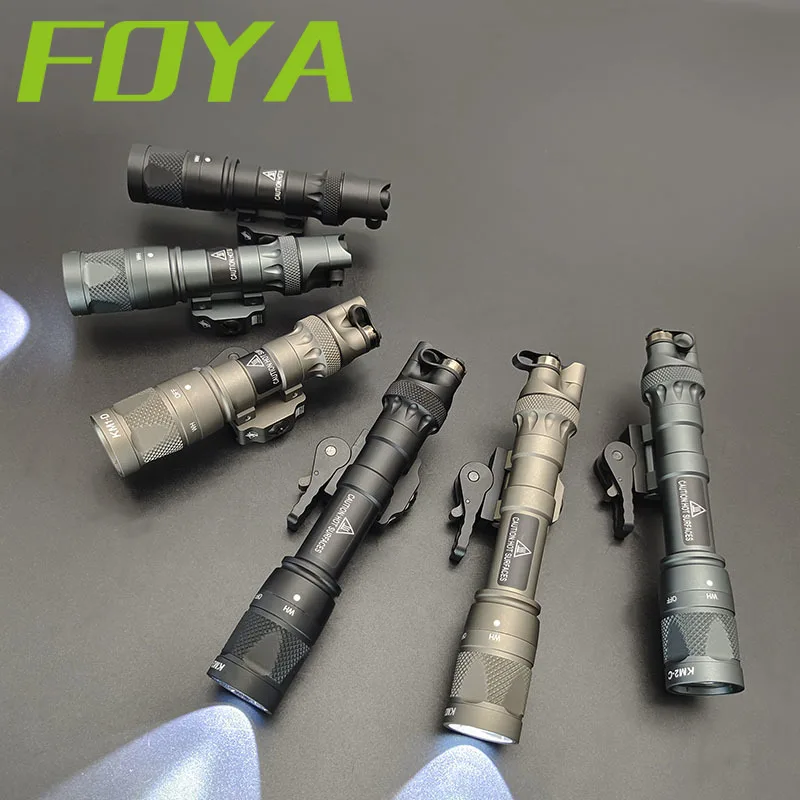 

Metal M622V M323V M600 Tactical Outdoor Scout Light White LED/IR Lighting Airsoft Flashlight+Quick Release Mount Fit 20MM Rail