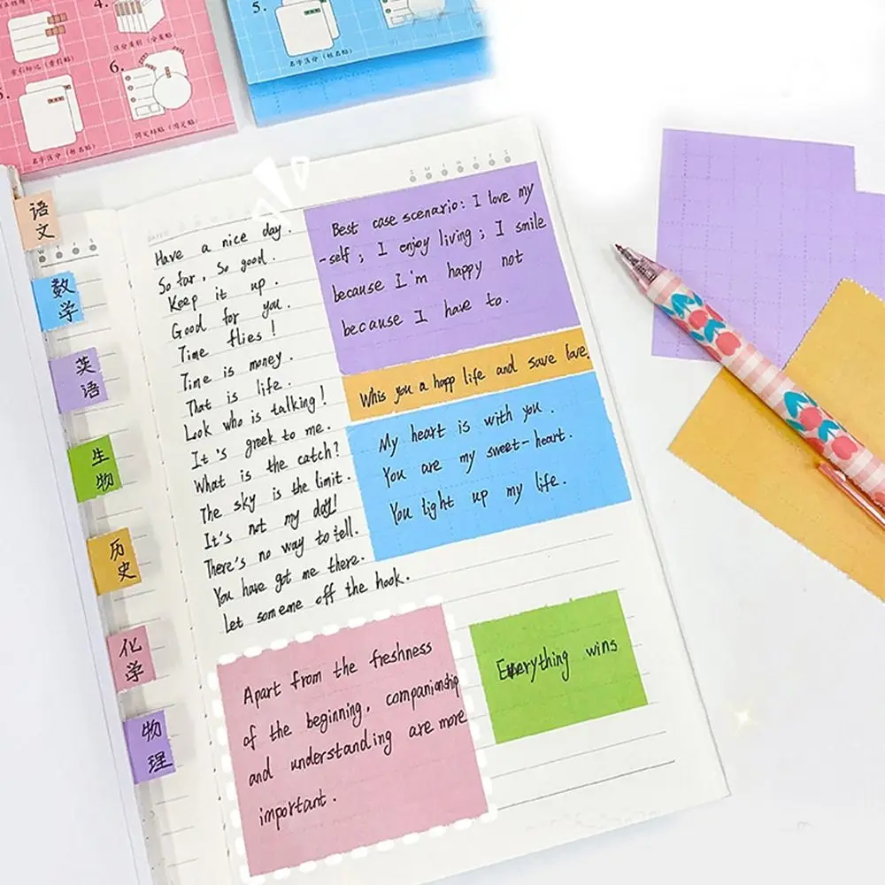 

Tags Student Stationery Reading Labels Index Stickers Notepad Message Sticker Tearable Posted It Sticky Notes Index Memo Pad