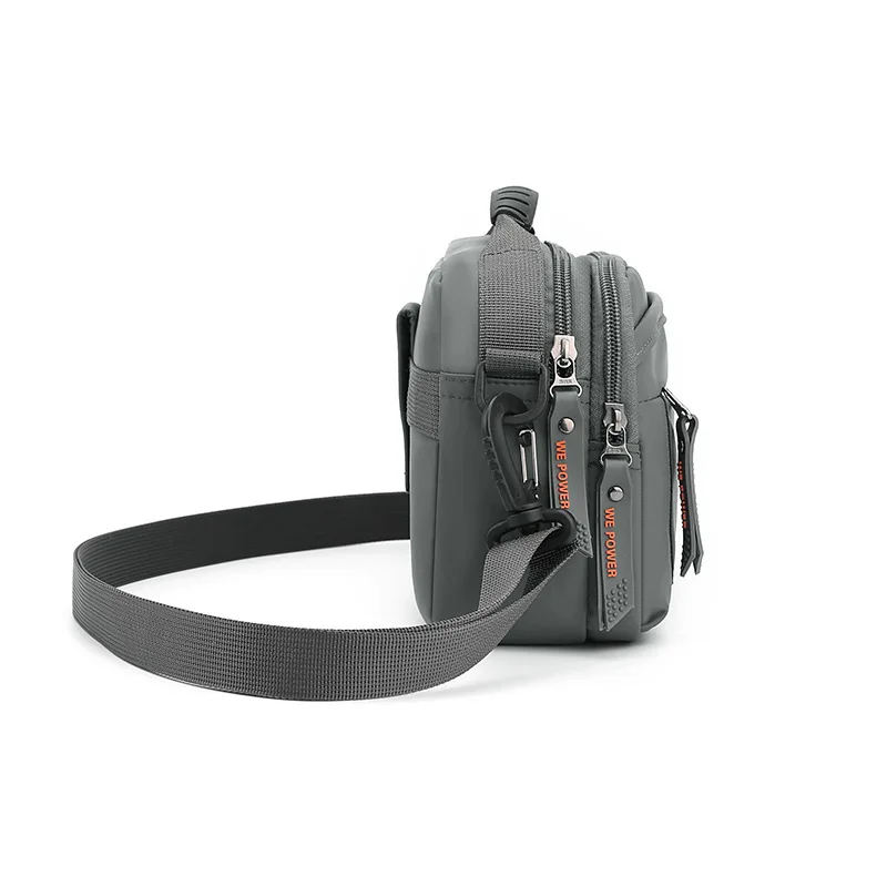 New leisure men's messenger bag waterproof outdoor single-shoulder bag multi-functional travel fanny pack pannier bag