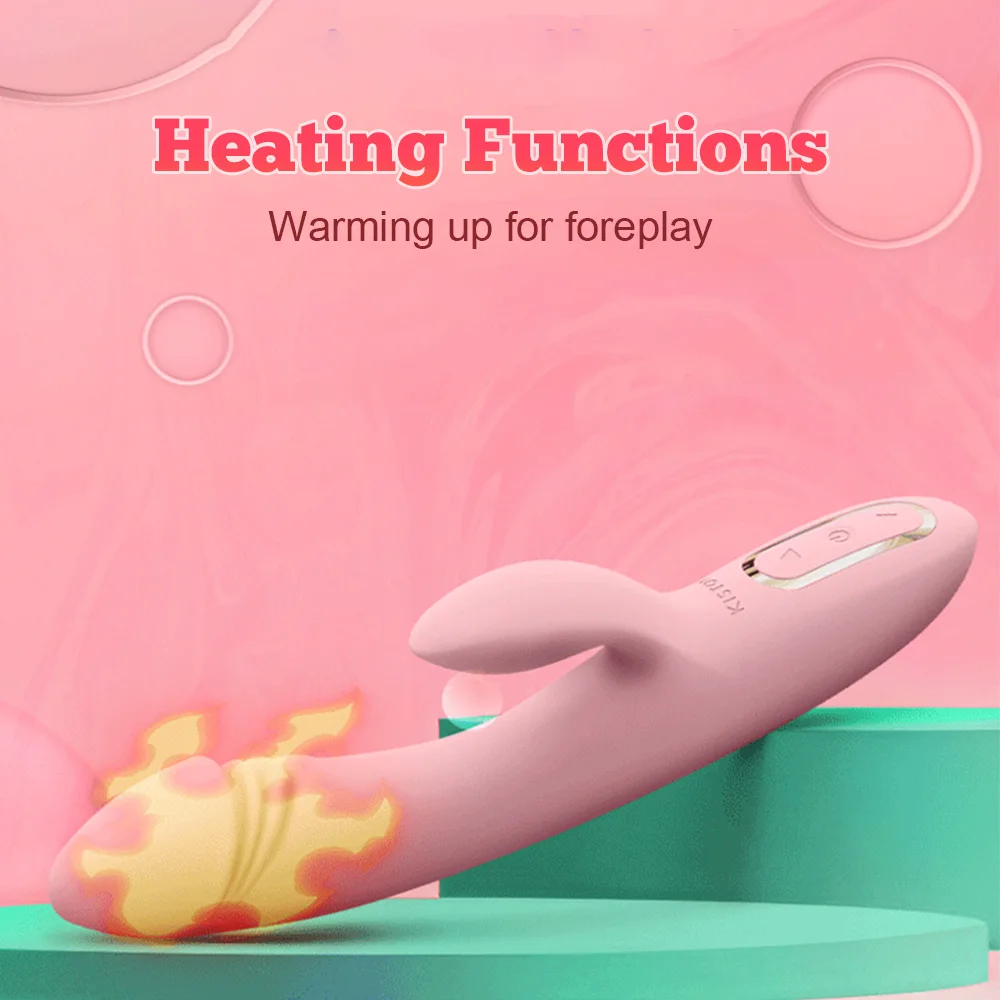 Kistoy KATY женский вибратор с подогревом-вращающийся мастурбатор для сосания