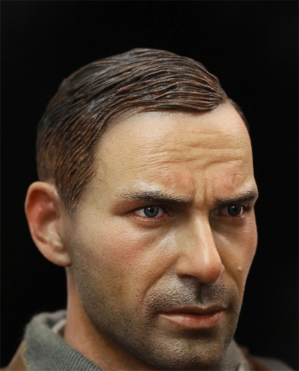 

1/6 DID D80163 WWII Series Soldier Ryan the Sniper Male Head Sculpt Carving Neck Collar Model Fit 12" Action Doll Figure DIY