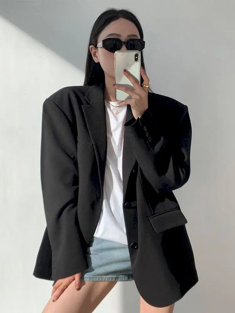 

Женский блейзер UNXX, весна-осень 2023, повседневные свободные куртки, женская уличная одежда, новая весенняя мода, блейзер, пальто CN(Origin)