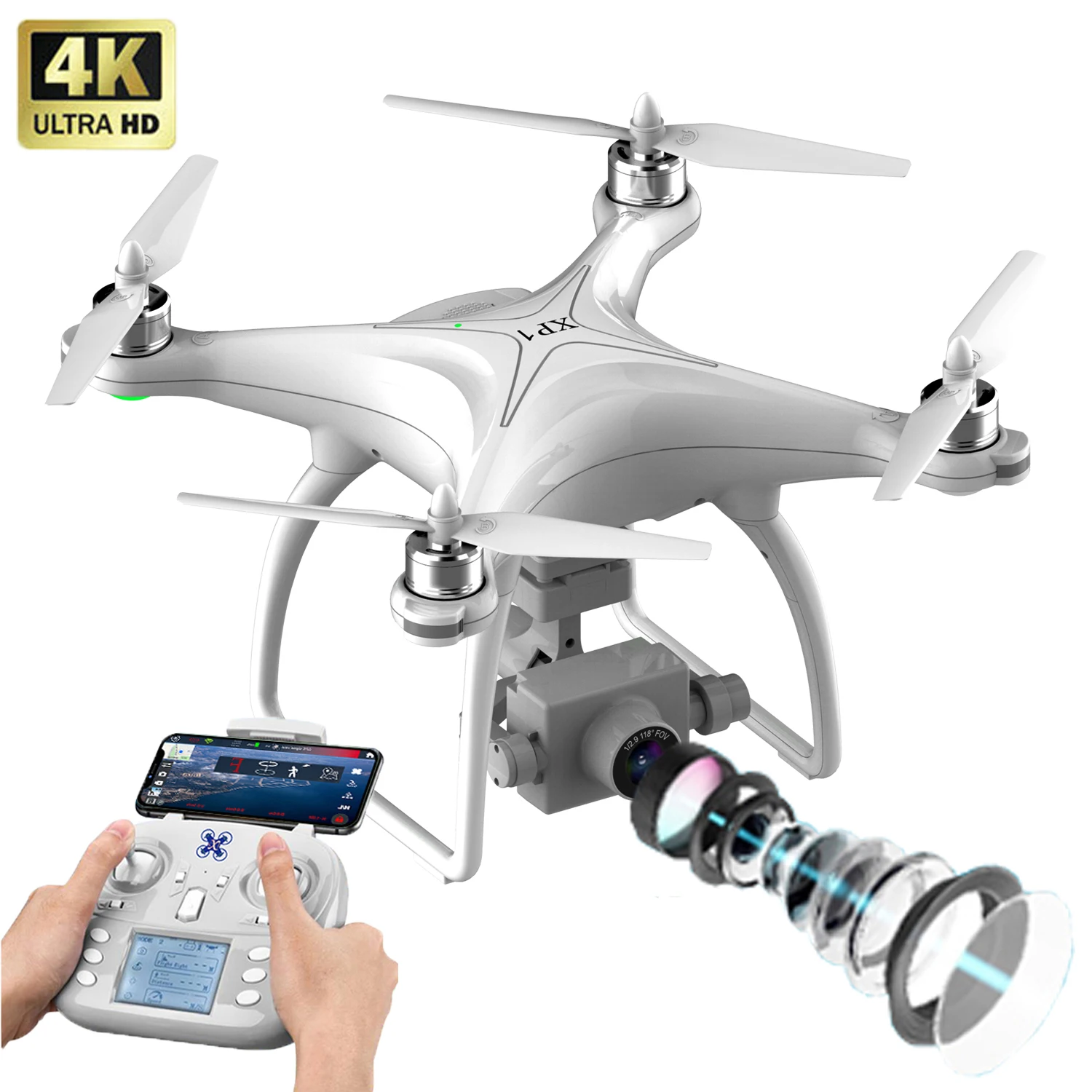 

New 4K HD Drone Aerial Quadcopter Uav Professional Vehicle s with Intelligent Following