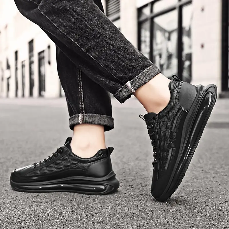 

Кроссовки унисекс на воздушной подушке, Вулканизированная подошва, спортивная обувь, необычные, синие, белые, на осень