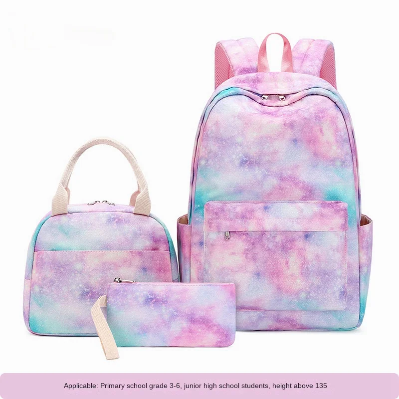 2023 New Printing School Backpacks Teenagers Girls Cartoon Book Bags for Kids Children Schoolbag Travel Backpack Mochila Escolar