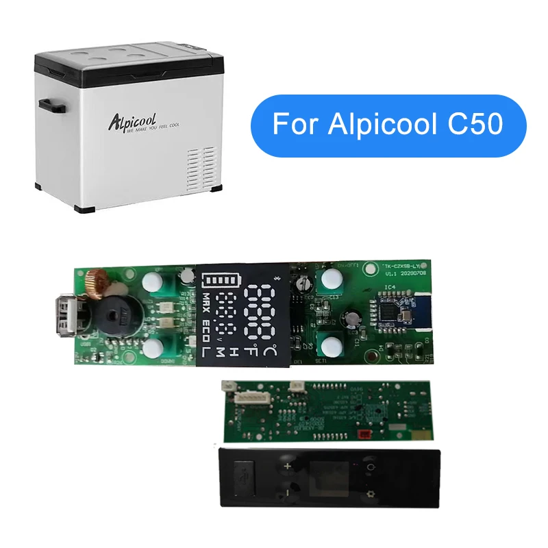 Alpicool Панель управления Печатная плата Портативный автомобильный холодильник Печатная плата Аксессуары для морозильной камеры Панель управления морозильной камерой автомобиля