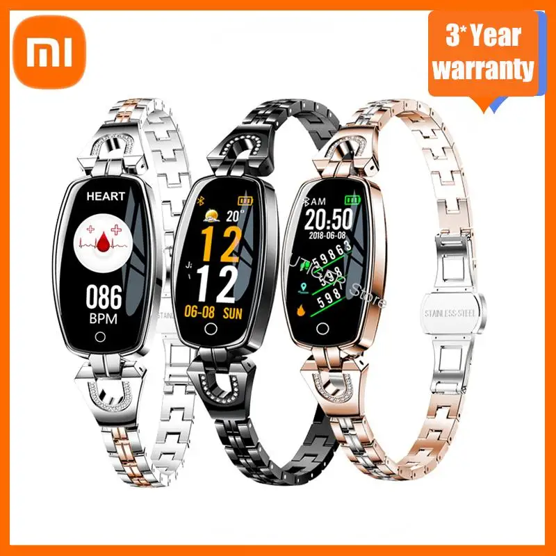 

Смарт-часы Xiaomi женские водонепроницаемые с пульсометром и Bluetooth