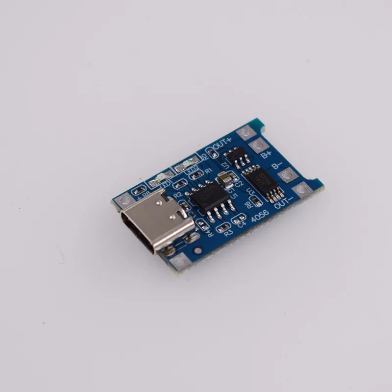

60Pcs 373) Tp4056 1a Lithium Battery Charging Module New Type-c Usb Interface Protection Two in One