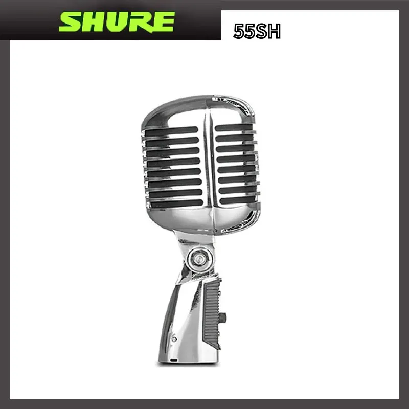 

Оригинальный Shure 55sh динамический классический микрофон сценическая производительность живой караоке Запись микрофон студийное оборудование микрофон