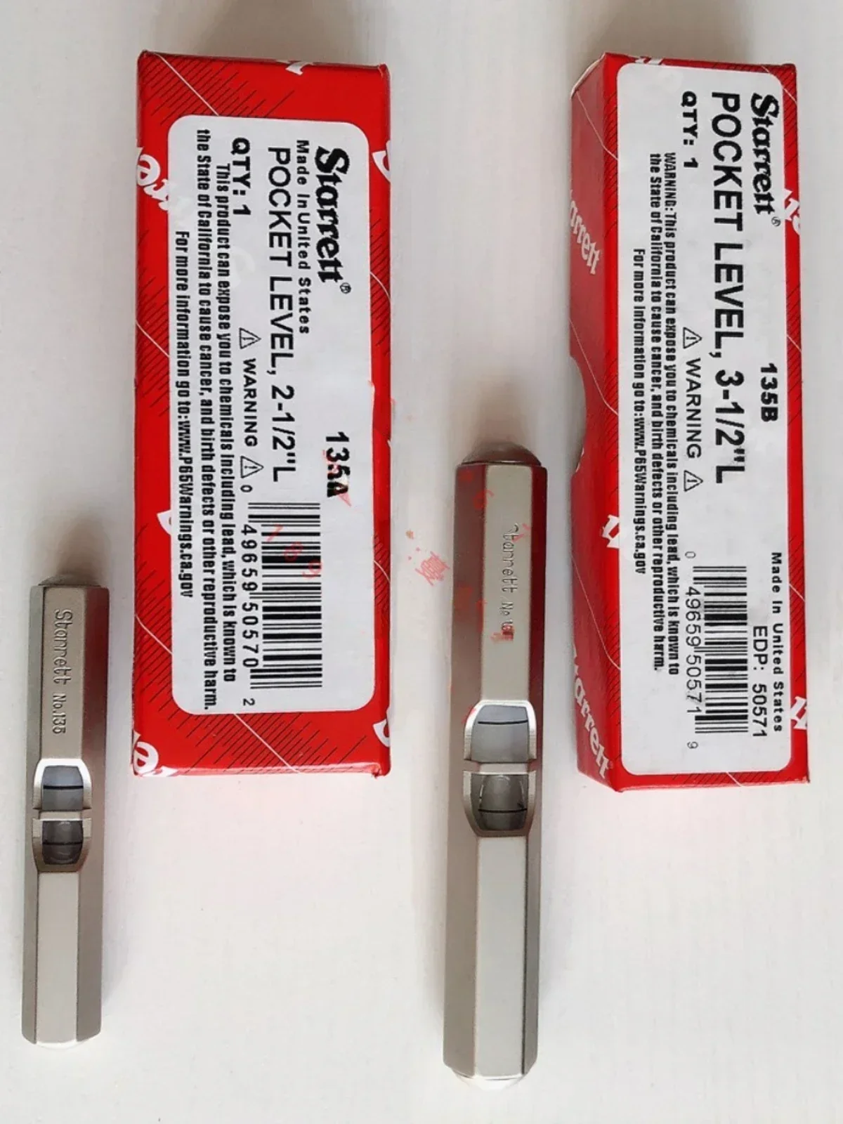 Карманный мини уровень 135A 135B 63 88 мм