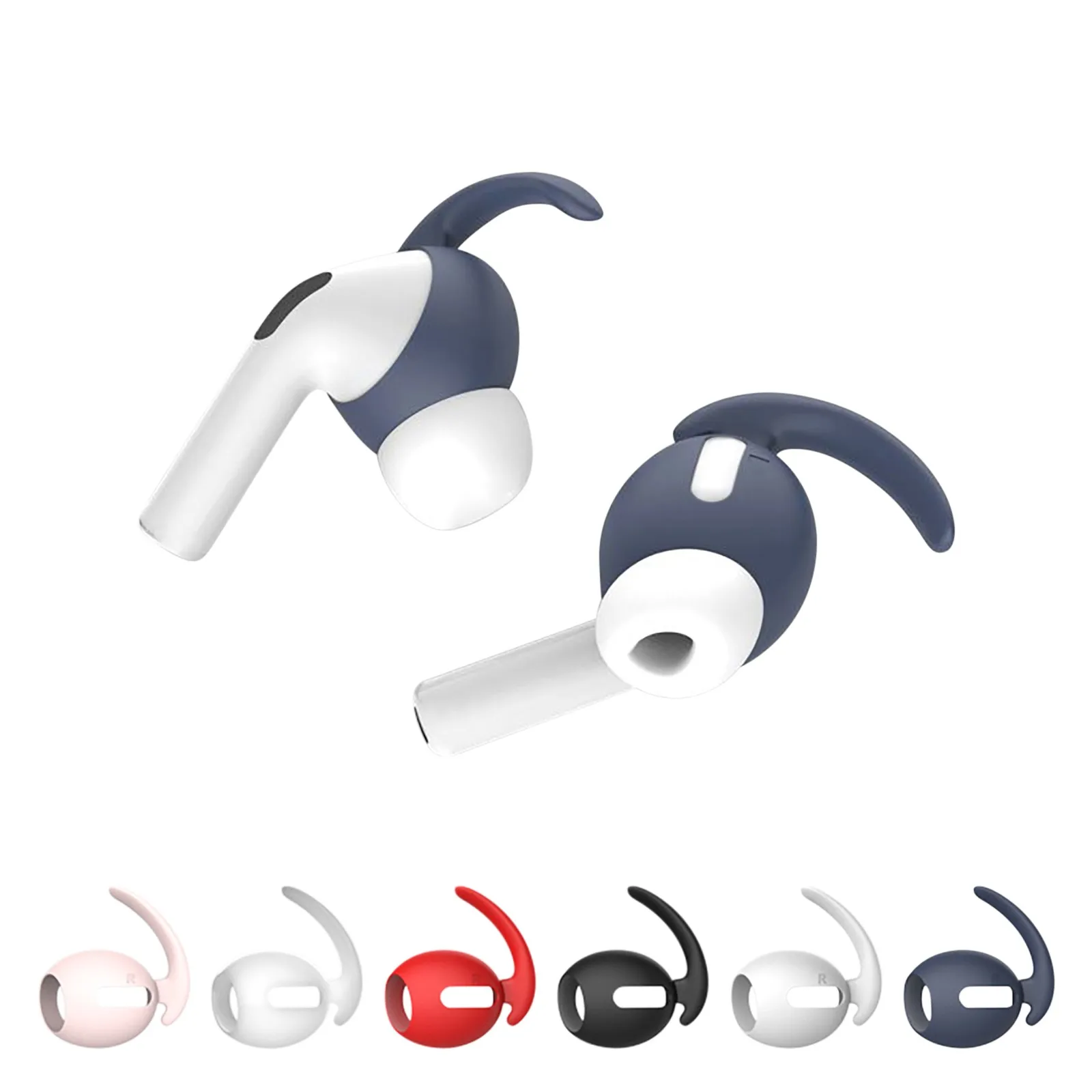 Силиконовые наушники-вкладыши чехол для наушников Airpods Pro защита от потери