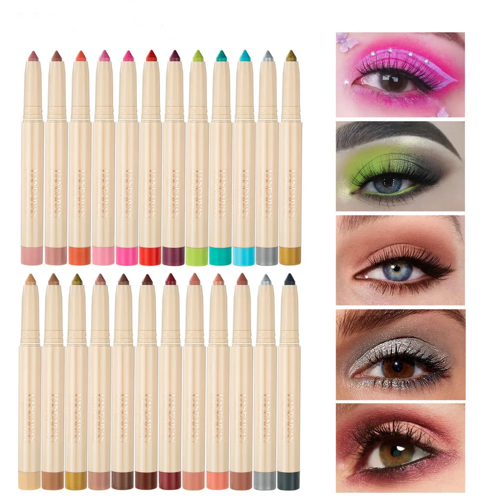 

HEALLOR 22 Colors Eyeshadow Stick Highlighter Glitter Pearlescent Eye Shadow Pencil Lying Silkworm Eyeliner Pen Makeup Cosmetics