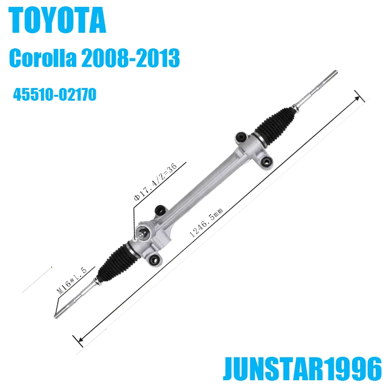 Рулевая рейка Corolla 2008-2013 45510-02170 LHD