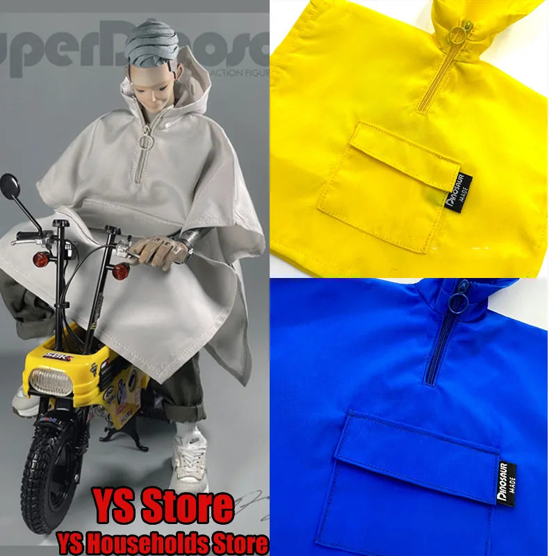 Модный трендовый дождевик с капюшоном и карманами в виде солдата 3 цвета 1/6