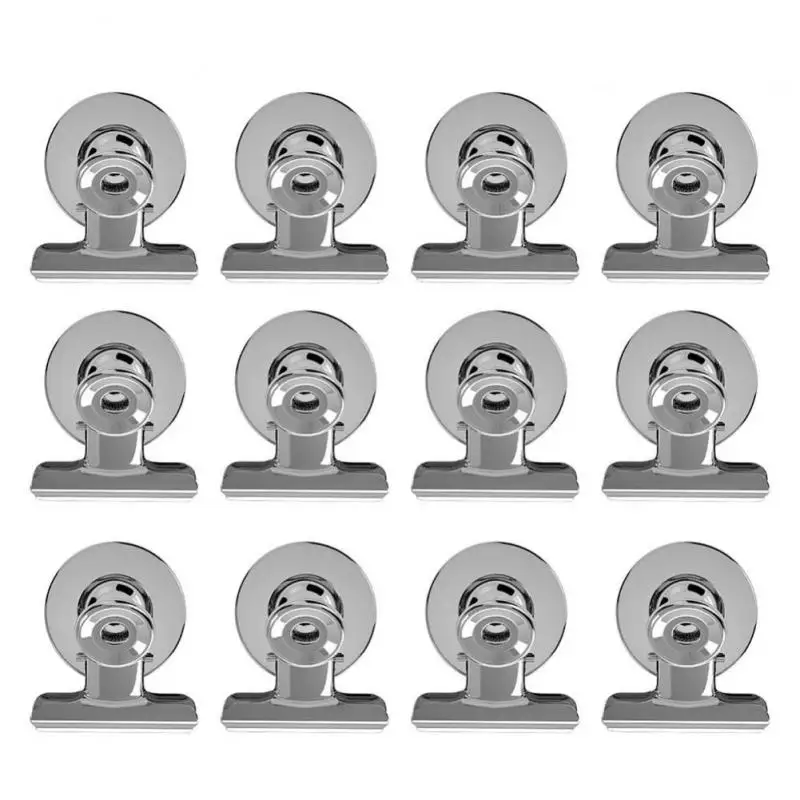 

Магнитные зажимы, сильные магниты на холодильник, магнитные зажимы для бумаги, для холодильника, школы, офиса, доски для скейтборда, домашне...