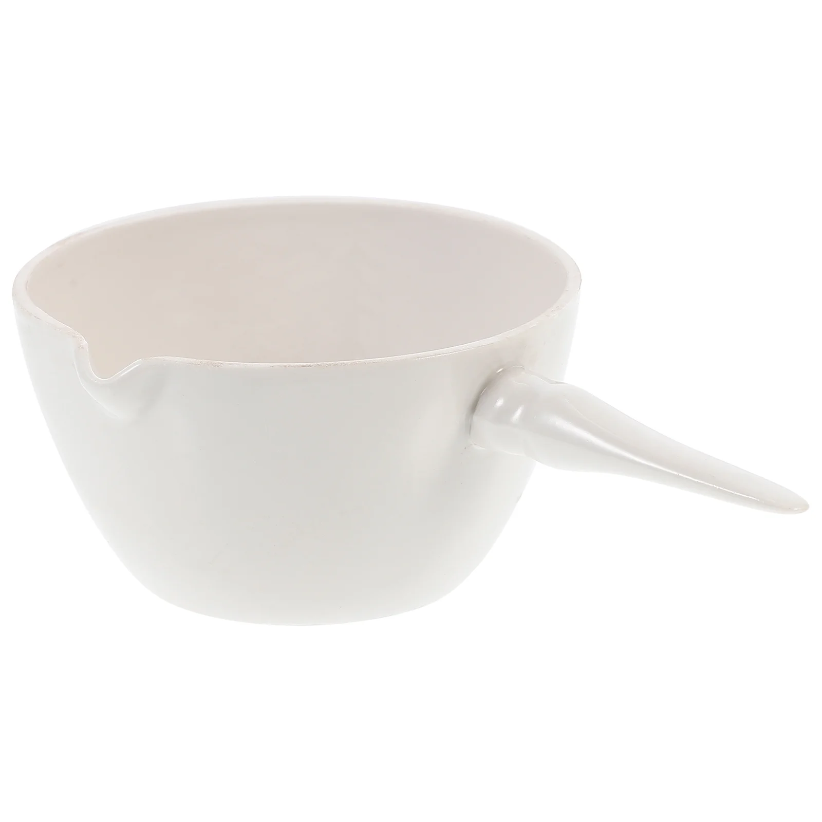 

Evaporating Dish Round Container Bowl Handle Ceramic Mixing Bottom Laboratory Tool Ceramics School Bowls