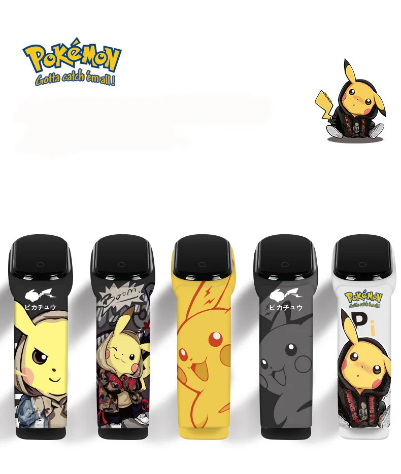 

New Pokemon Electronic Watch Classic White+Cool Colorful 2 Styles LED Digital Touch Bracelet Waterproof Wristwatch Kids Toy Gift