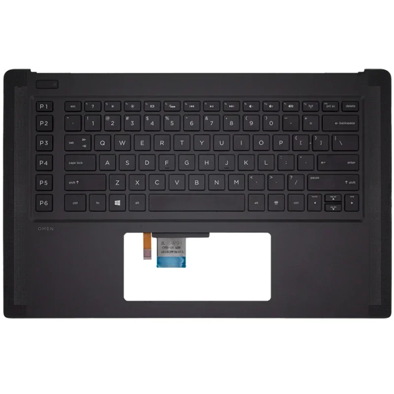 Оригинальная новая клавиатура для ноутбука США России Испании HP OMEN 15 5100 TPN-W111 упор