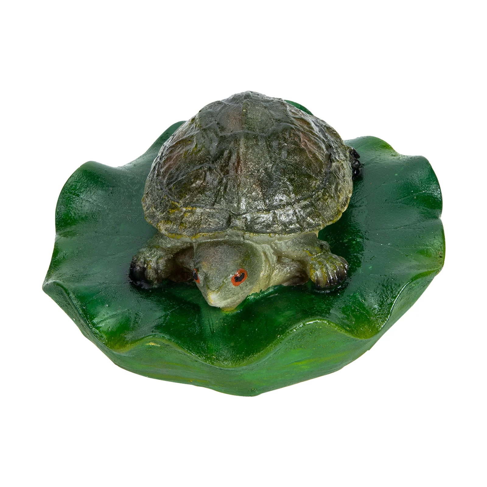 

Floating Pond Decor Resin Craft Ornament Fountain Simulation Turtle Decor