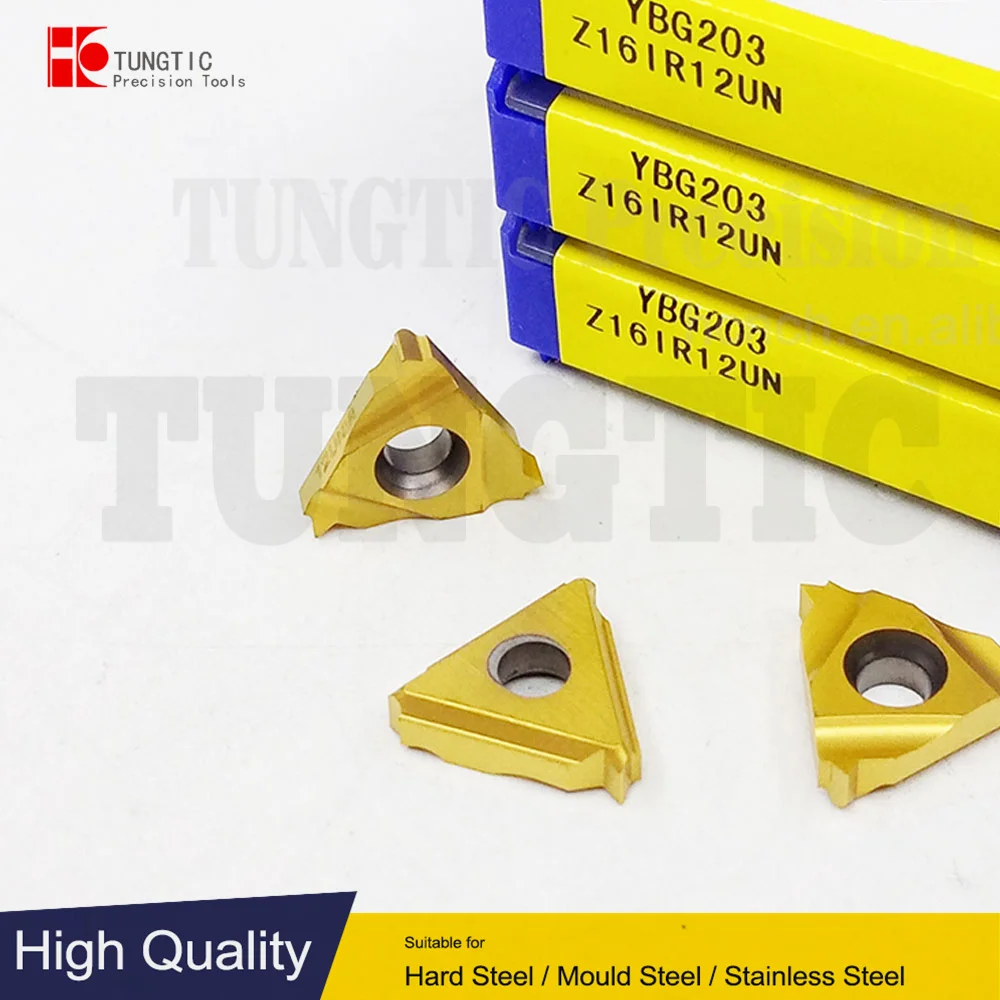 

TUNGTIC Z16 IR12UN Z16IR12UN Turning Inserts Carbide Cutter For Cast Iron