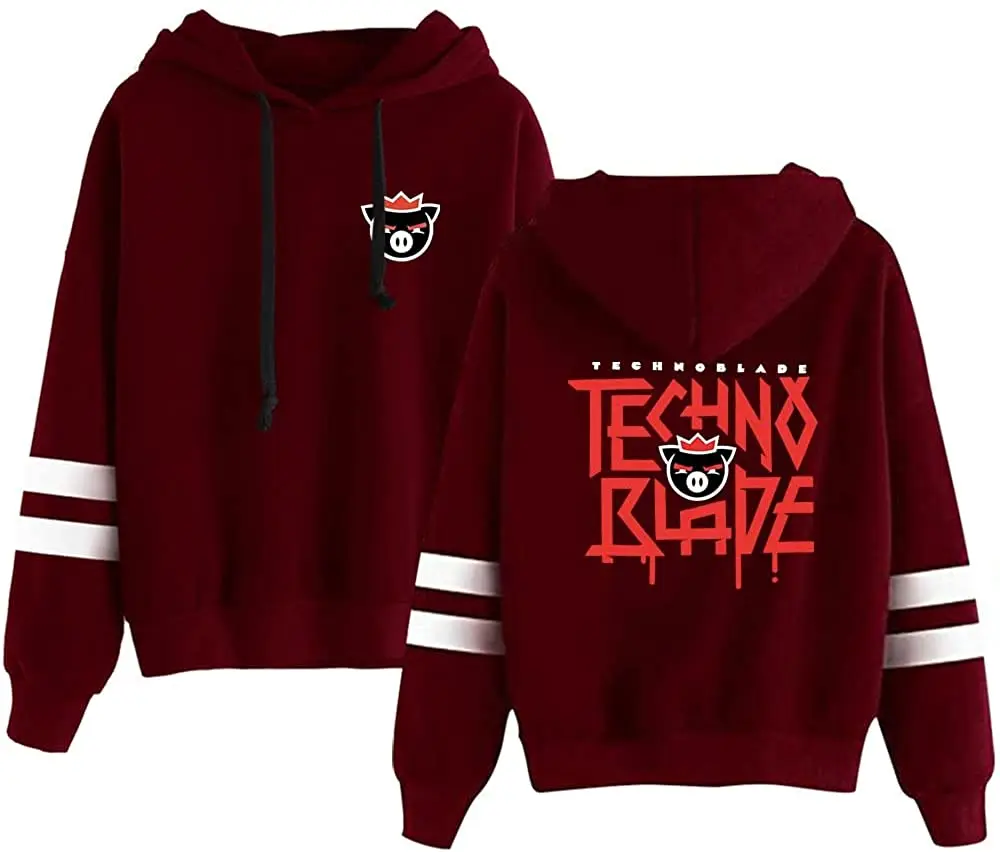 Толстовка Technoblade 10 миллионов Subs Merch tecagro Dream Team SMP Унисекс Без карманов с