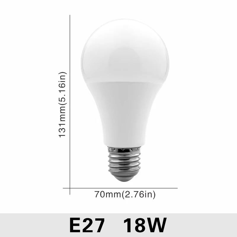 

Светодиодная лампа E27 с пультом дистанционного управления