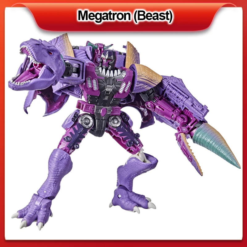 

Hasbro Transformers Toys Generations War for Cybertron Kingdom Leader WFC-K10 Megatron Beast Action Figure Kids Birthday Gift