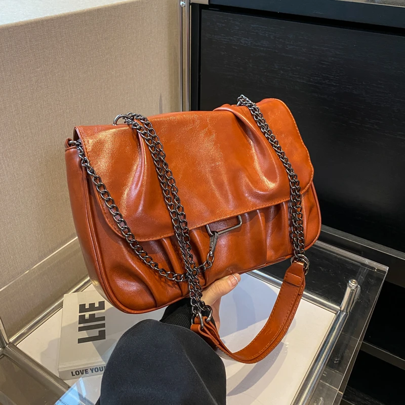 

Trendy Designer Chain Handbags and Purses Women Shoulder Crossbody Bags 2023 New Casual Ladies Messenger Bags High Quality