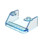 10 шт. 2437 3x4x (4 слоя) Наклонный стеклянный кирпич детали конструктора аксессуары для сборки Сменный переключатель частицы DIY игрушка