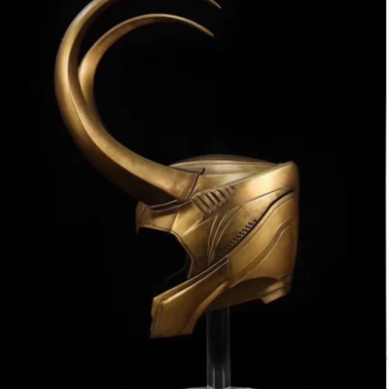 Набор шлемов и скипетров Marvel Avengers Loki 1:1 с щитком Cosmic Cube светодиодной подсветкой на