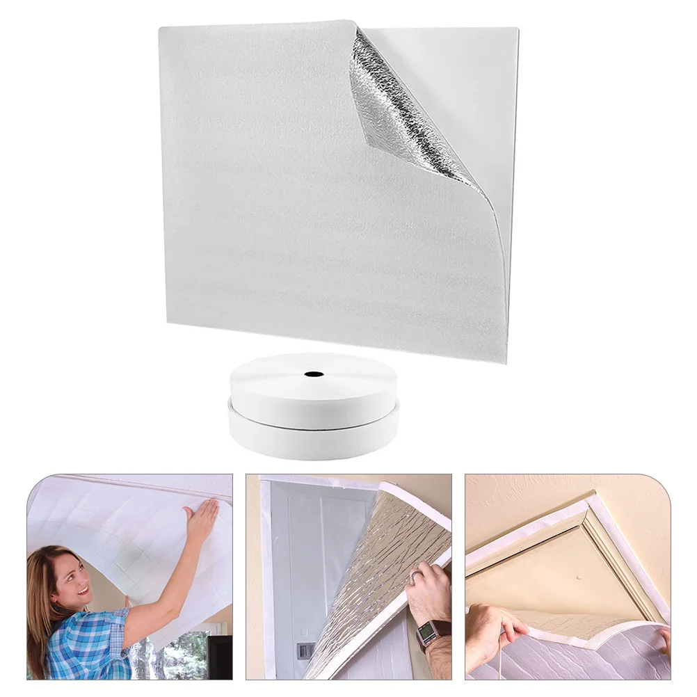 

Whole House Fan Cover Return Vent Cover Attic Insulation Seal Cover 129x129cm