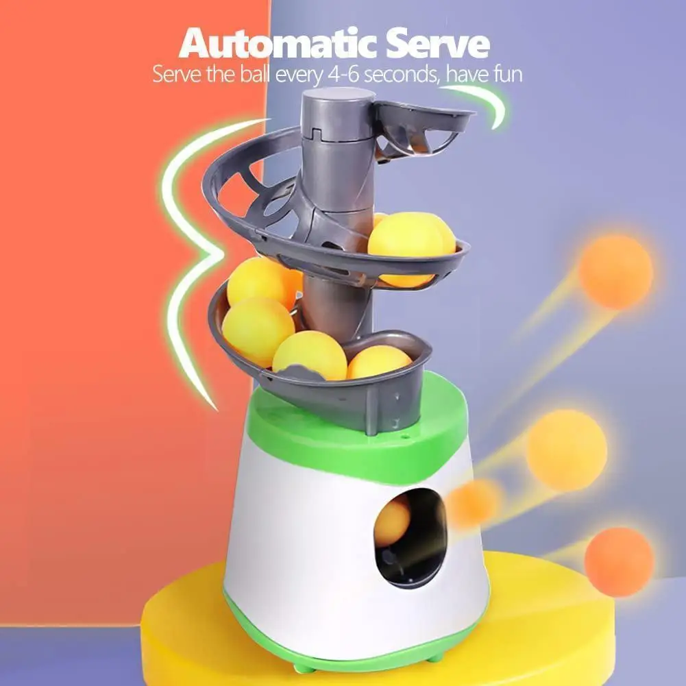 

Mini Table Tennis Serve Pitching Training Machine Pvc Racquet Game Sport Adult Machine Kid Sport Gift O8s6