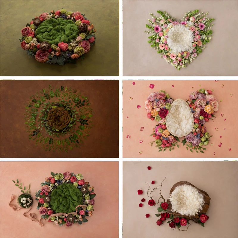 

Photo studio props wood grain photography background baby photos various lace pads vinyl background baby shower parquet floor