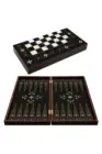 Шахматы с античным покрытием Backgammon, большой размер, стильный дизайн, увлечение, украшение, хобби, качественный продукт