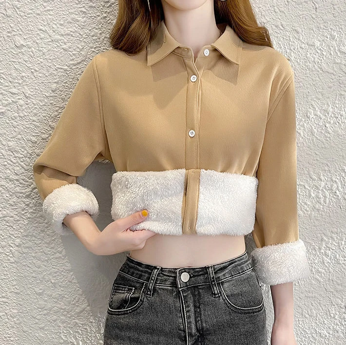 

Shirt female design sense niche 2022 spring new chiffon shirt red long-sleeved top buttoned shirt white blouse women