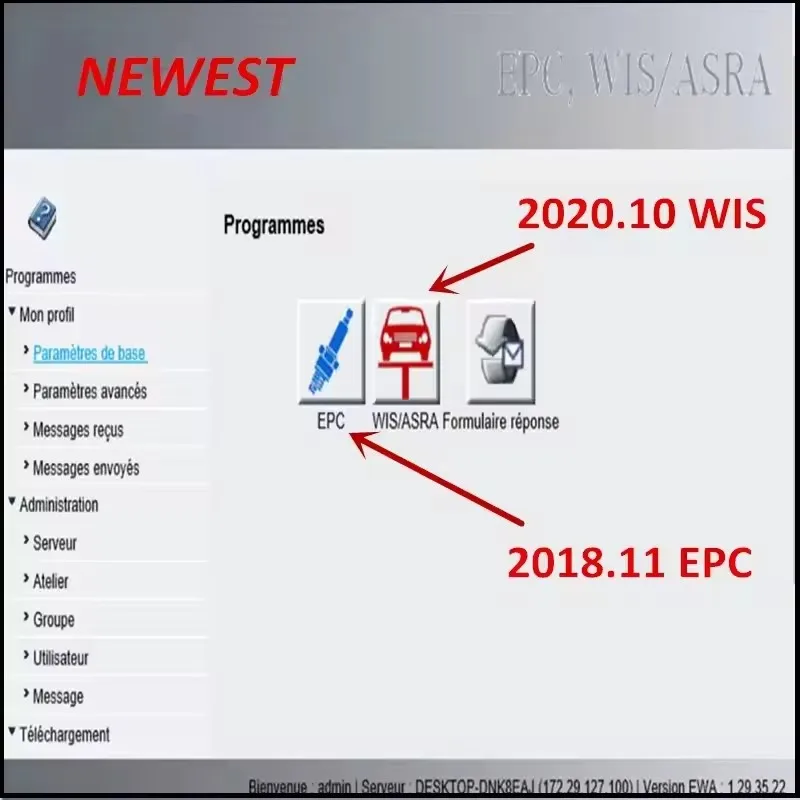 Фото Программное обеспечение Xentry 2025.12 Passthru, Vediamo, D.TS, WIS, EPC для диагностики с онлайн-инсталляцией и активацией через Openport №4