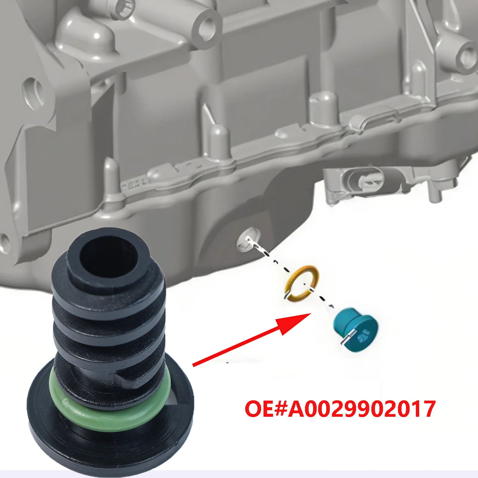 1X сливная пробка масляного поддона двигателя для Mercedes Benz A B C E G M S V W177 X290 W247 W206 A205