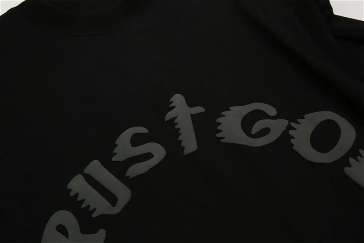 Футболка Мужская/женская с принтом Trust God и коротким рукавом |